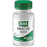 MediNatura BHI Mucus Relief - Natural Mucus-Relief Tablets to Relieve Coughing & Nasal Congestion - Fast-Acting & Chewable - Plant-Based - Easy-to-Use - 100 Count