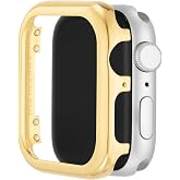 Anne Klein Premium Crystal Bumper, Compatible with Apple Watch, Seamless Fit, Easy Installation, Bumper for Apple Watch