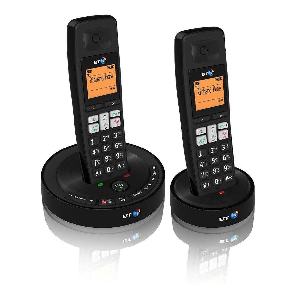 BT BT3510 Trio Cordless Phone with Answering Machine Amazon.co.uk