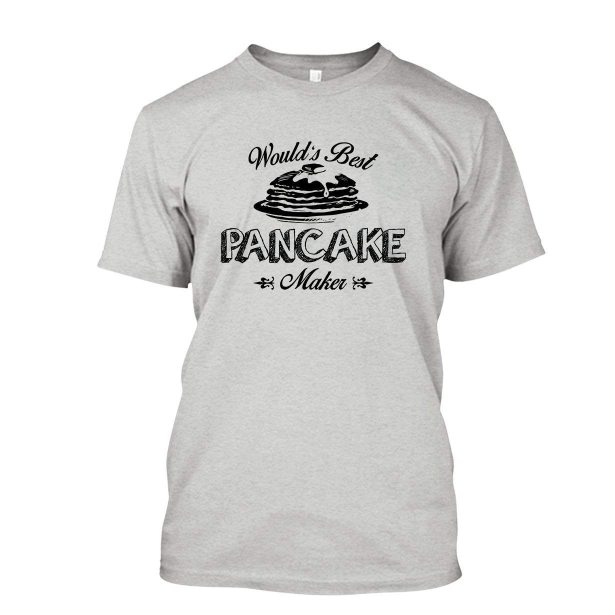 World S Best Pancake Maker Tshirt Adult T Shirts 4550 Seknovelty