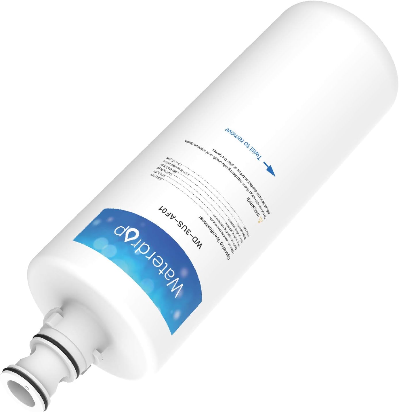 Waterdrop 3US-AF01 Undersink Water Filter, Compatible with Filtrete Standard 3US-AF01, 3US-AS01, Aqua-Pure AP Easy C-CS-FF, Whirlpool WHCF-SRC, WHCF-SUFC, WHCF-SUF, Pack of 2: Home Improvement