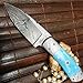 Perkin Handmade Damascus Steel Hunting Knife