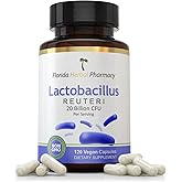 Florida Herbal Pharmacy, Lactobacillus Reuteri (Probiotic) Supplement Capsules