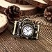 Youyoupifa Retro Camera Bronze Alloy Vintage Keychain Quartz watches (Unisex)