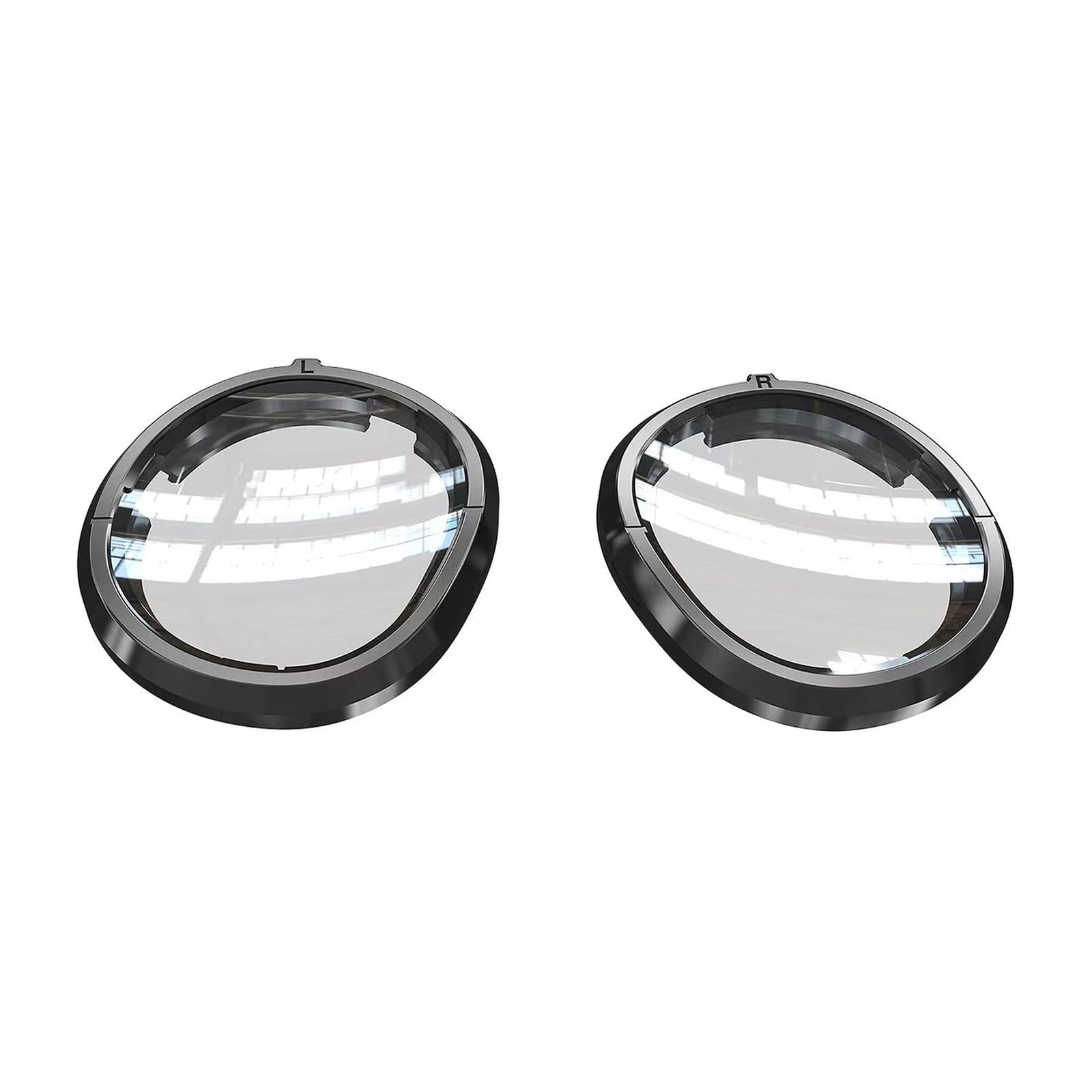 HMHAMA 1 Pair VR Magnetic Myopia Lens for Meta Quest 3, Anti-blue light Prescription Lens, VR Professional Glasses Accessories (-1.0D)