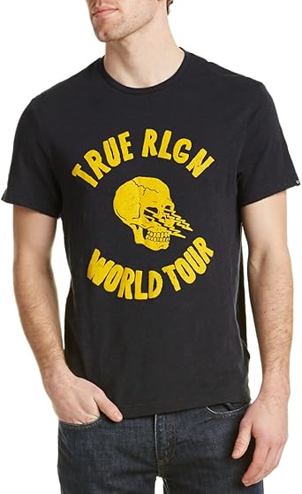 yellow true religion shirt