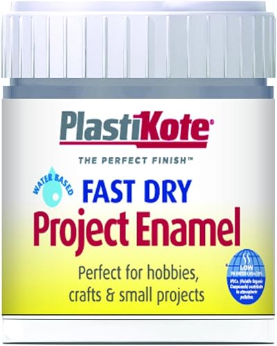 PlastiKote B52W Pewter Enamel Paint Bottle 59 ml