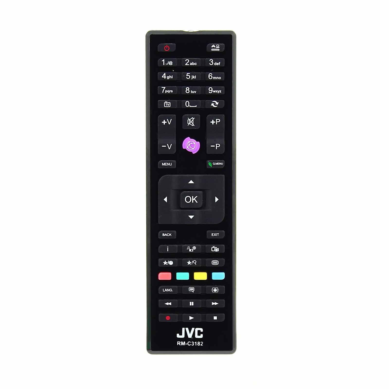 JVC 23249527 RM-C3182 RMC3182 Genuine Remote Control for L24-C360 HD Ready LED TV