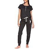 U.S. Polo Assn. Women's Tee, Long Pajama Pants Set Valentines Gifts for Her