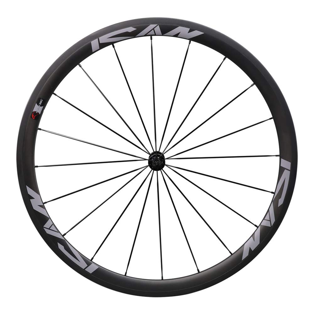 Ican 700c Road Bike Carbon Wheels Clincher 38mm Rim Shimano