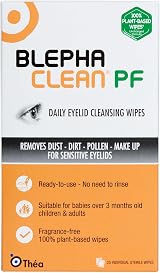 THEA Pharma Blephaclean PF Daily Eyelid Wipes 60 Plastic-Free view 2