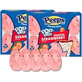 Peeps Marshmallow Chicks - Frosted Strawberry Pop Tart - Pack of 2-10 Count Boxes
