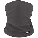 Vogium Adult Fleece Neck Warmer Gaiter | Windproof Face Mask for Winter Sports & Commuting | Unisex Warm Elastic Tube Scarf