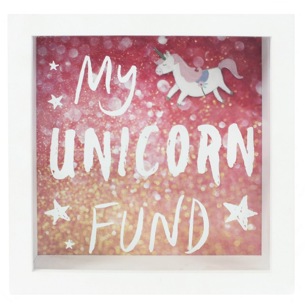 Something Different Wholesale Unicorn Fund Frame Box, White