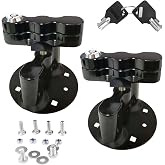 Upgrad RX-LOX-PM Pack Mount Lock 2 Pack for rotopax Locking Mount with Keys | Equipped with matched keys for anti-theft. Fits RX-1G~3G &amp; FX 3.5gal fuel/water cans,Easy install, secure outdoor mounting.
