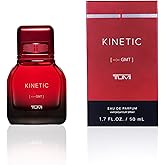 TUMI KINETIC [-:- GMT] - Liquid Perfume Fragrance for Men - Masculine & Spicy Cologne with Smoky & Woody Notes - 6.7 oz