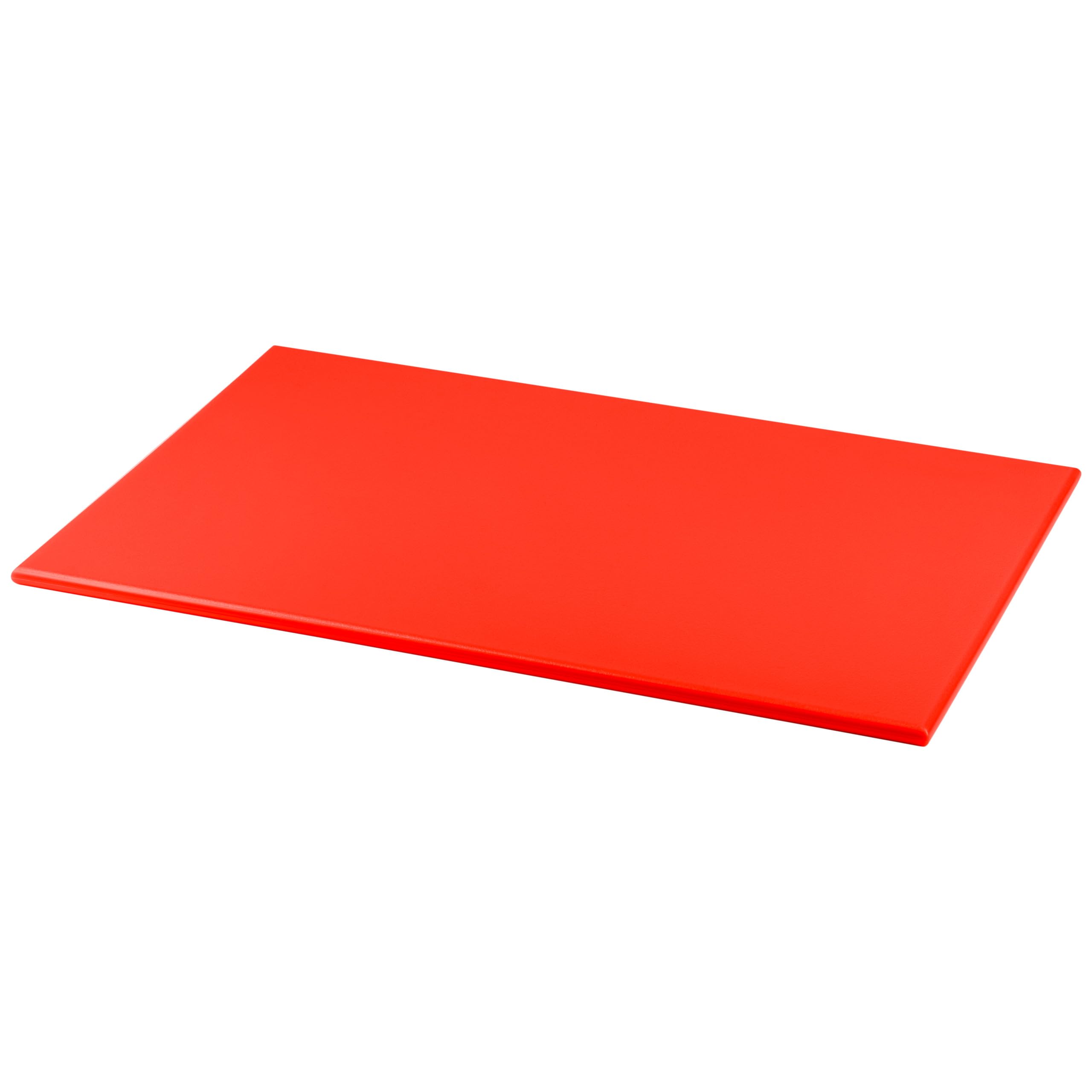 Rockingham Forge High Density Plastic Chopping Board, Red, 45 x 30 x 1 cm
