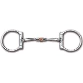 Myler Western Dee with Sweet Iron Comfort Snaffle with Copper Roller