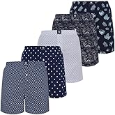 Noble Hues Mens Underwear Cotton Boxers Pack - Mens Boxers with Everyday Comfort, Cool & Breathable Boxers for Men