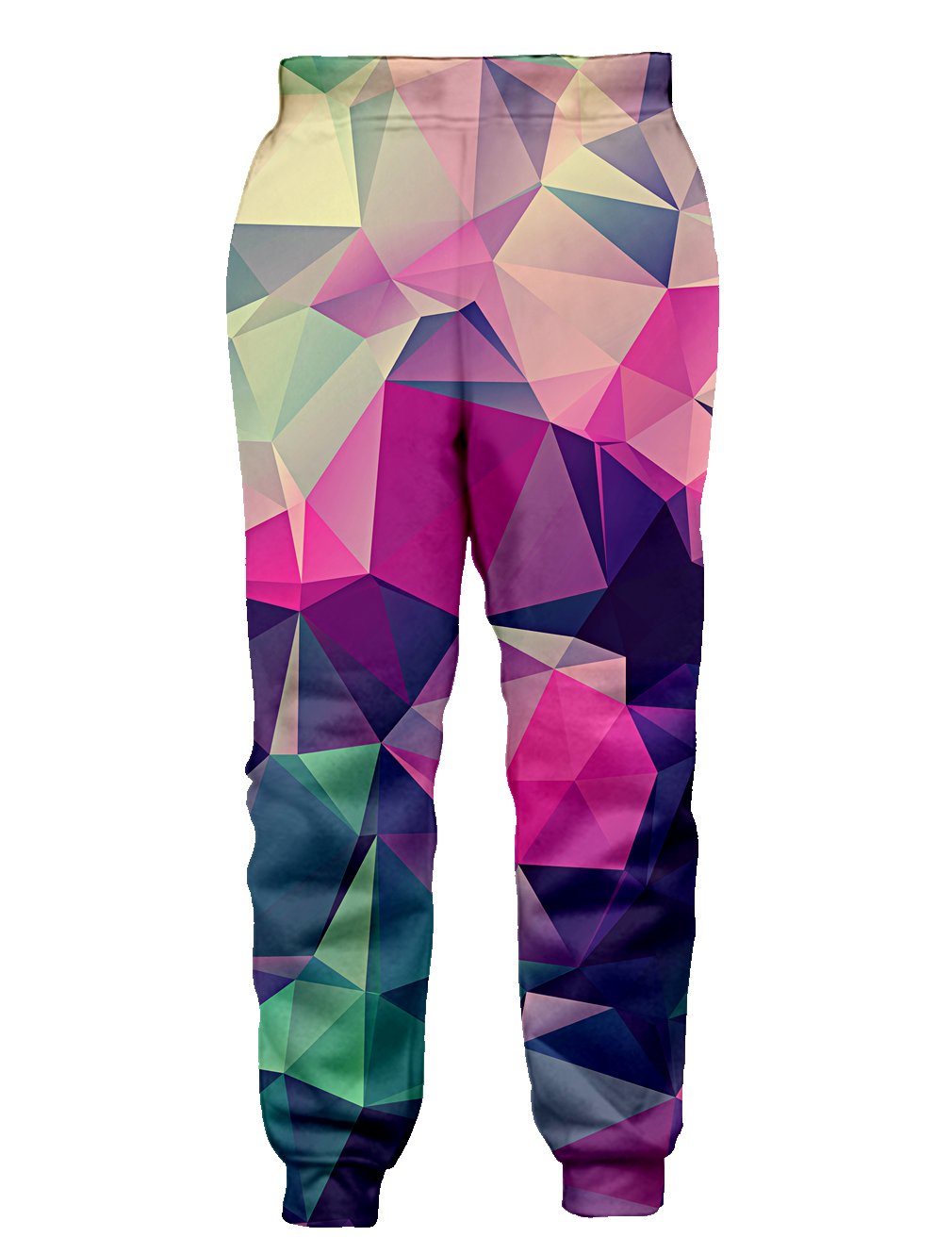 chicolife Unisex Bunte Geometrie gedruckt Jogginghose Sport Gym Jogger Trainingshosen