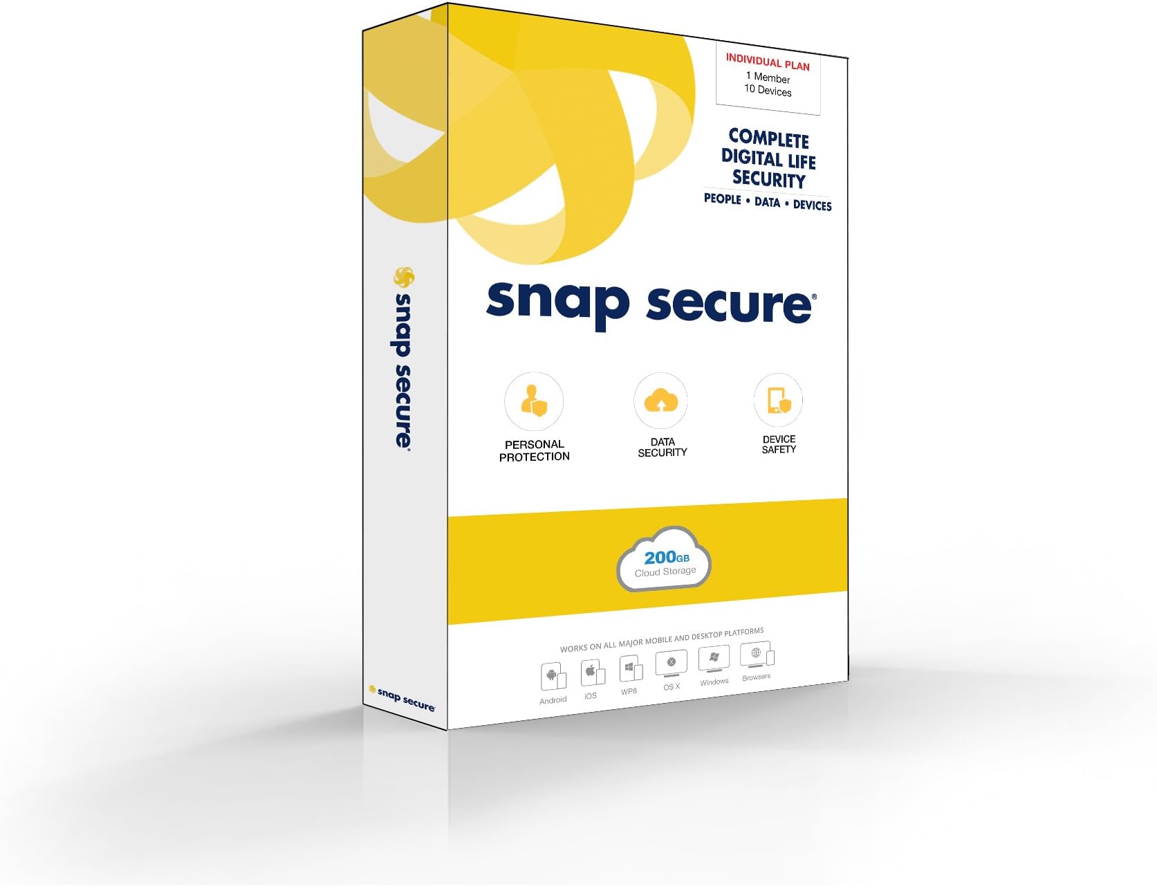 Snap One Secure Mobile Security with 200GB of Cloud Storage V. 2
