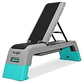 Yes4All Multifunctional Fitness Aerobic Step Platform/Aerobic Deck, Household Step Workout Bench for Home Gym