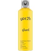 got2b Glued Blasting Freeze Hairspray, 12 oz, Ultra Hold, Unscented | Spikes and styles stay in place, Lasts until your next shampoo, Washes out easily, Unscented formula