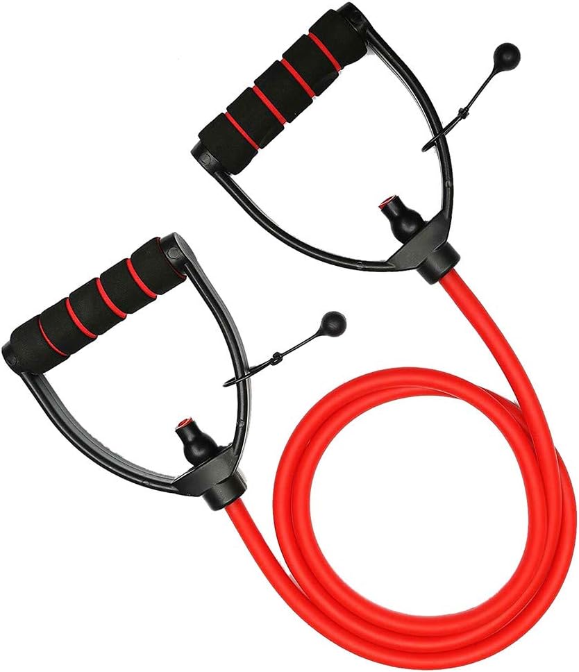 JKRED Sports Resistance Bands Tube Workout Exercise Elastic Band Fitness Equipment Yoga Home Use