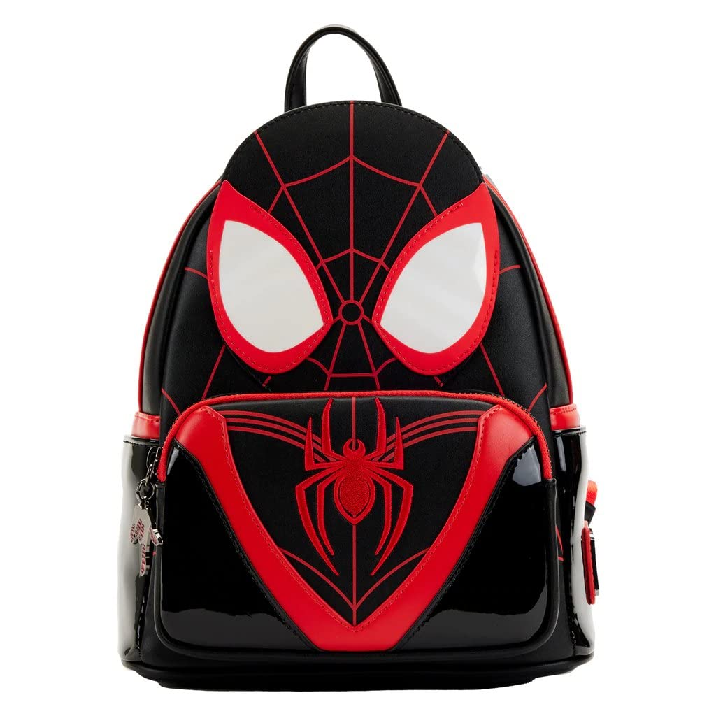 Photo 1 of Loungefly Marvel Miles Morales Cosplay Womens Double Strap Shoulder Bag Purse