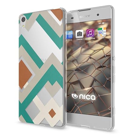 NALIA Handyhülle kompatibel mit Sony Xperia XA, Slim Silikon Motiv Case Phone Cover Crystal Schutzhülle Dünn Durchsichtig, Et