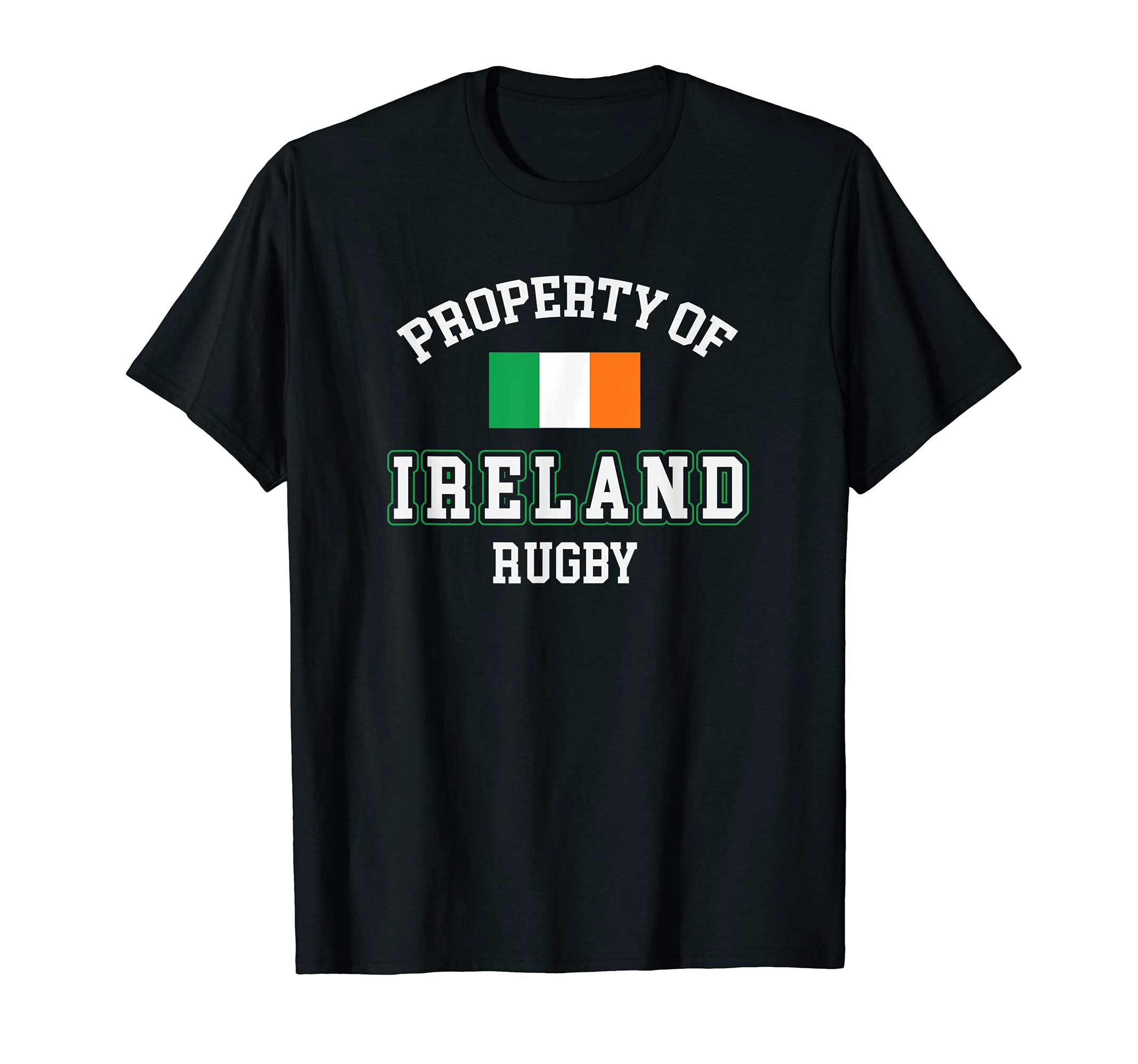 Property Ireland Rugby Team Flag Player Fan Supporter T-Shirt