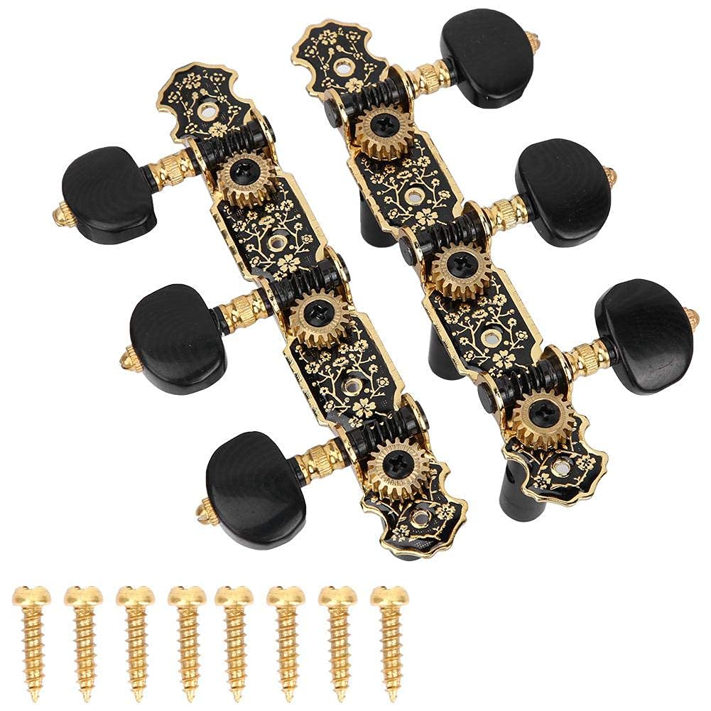 Bnineteenteam 3L3R Guitar Machine Heads Replacement 1:18 Tuners Tuning Keys Pegs for Acoustic Guitar Musical Instrument Accessories