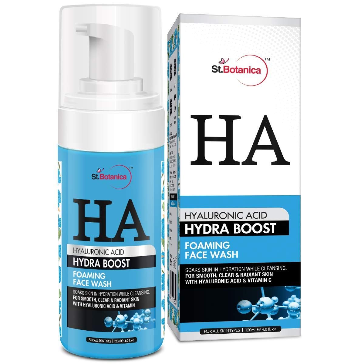 face cleanser with hyaluronic acid