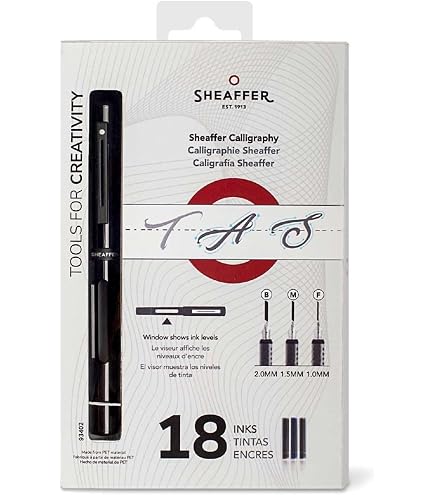 Amazon.com : Sheaffer Calligraphy Maxi Kit with Black, Yellow, and