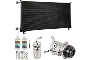 BUYAUTOPARTS! A/C Kit w/AC Compressor Condenser & Drier For Chevy Tahoe Suburban Avalanche GMC Yukon Cadillac Escalade 2007-2014 - BuyAutoParts 60-82524CK New