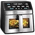 Gourmia GOURMIA Digital Air Fryer, 7.5 Liter with Window and Light, Mod. GAF858