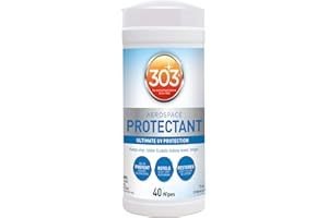303 Products (30321) Products Aerospace Protectant 40 Count Wipes - Ultimate UV Protection - Keeps vinyl, rubber, and plastic looking newer, longer, 40 Count