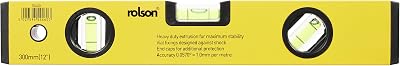 Rolson 54460 300mm Alloy Square Spirit Level BPSCA