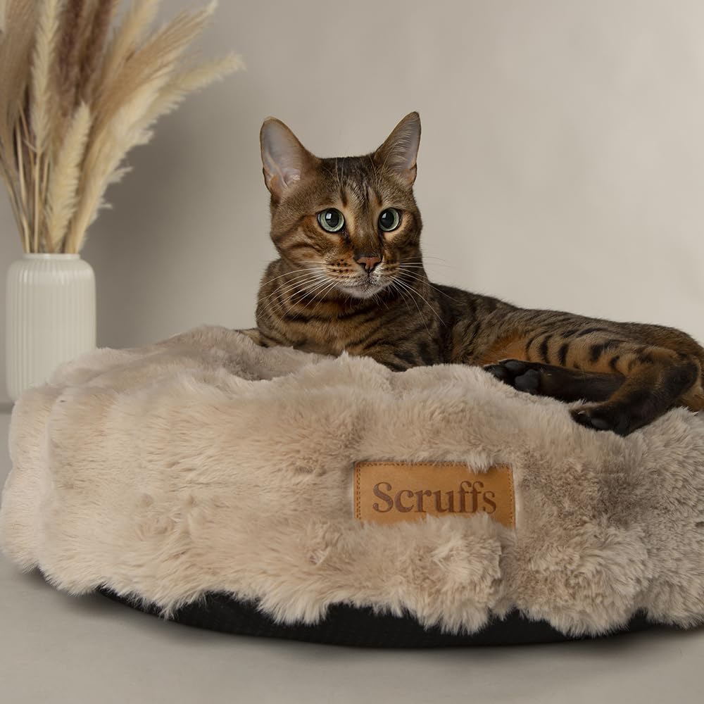 Scruffs Luxury Alpine Round Small Dog or Cat Cushion (S)