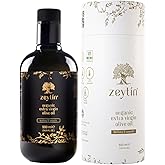 Zeytin Organic Olive Oil Extra Virgin - GOLD MEDAL & Early Harvest - Keto & Cold Pressed Olive Oil - Buttery & Smooth (16.9fl