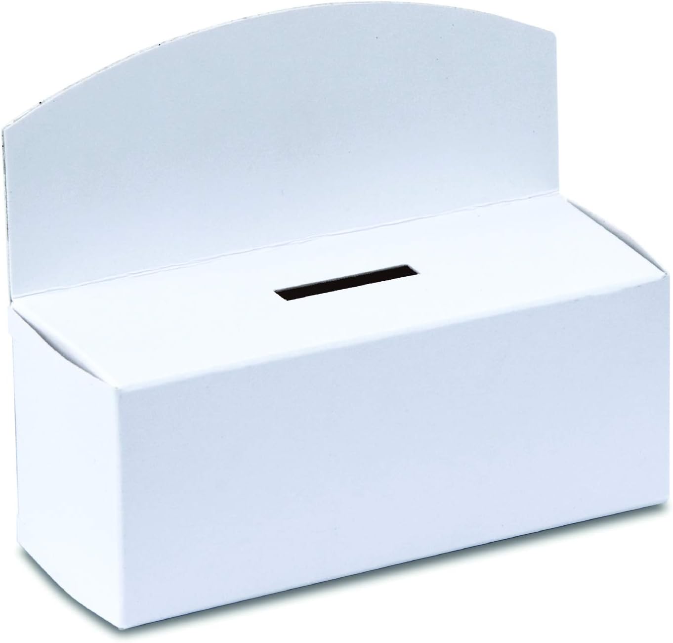 White Cardboard Charity Collection/Money Box Pack of 50 Amazon.co.uk