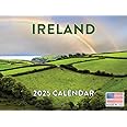 Ireland Calendar 2025 Irish Gifts Monthly Wall Calender 12 Month | American Made In The USA