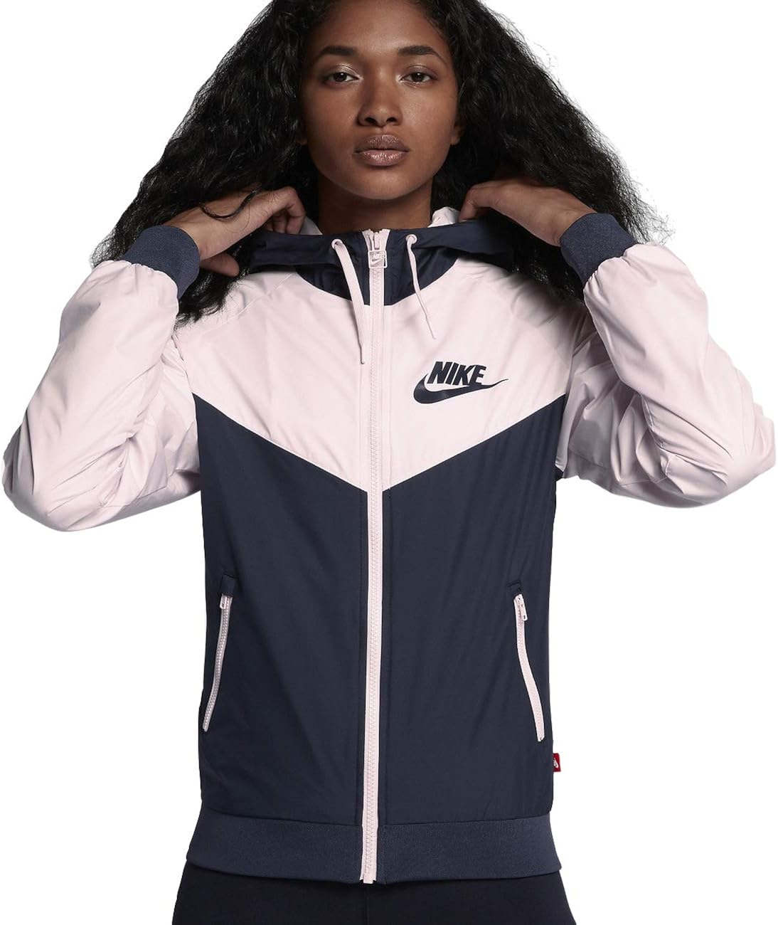 nike pink windrunner jacket