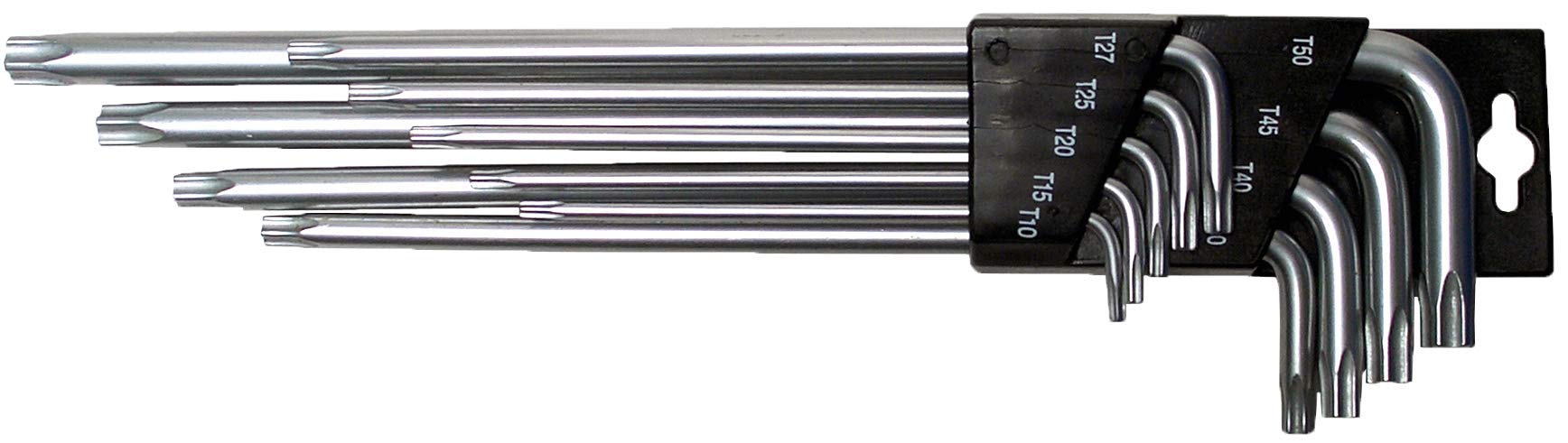 SW-Steel 5 Star Key Angle 9 Teilig T10 - T50 T Handle, 04494L