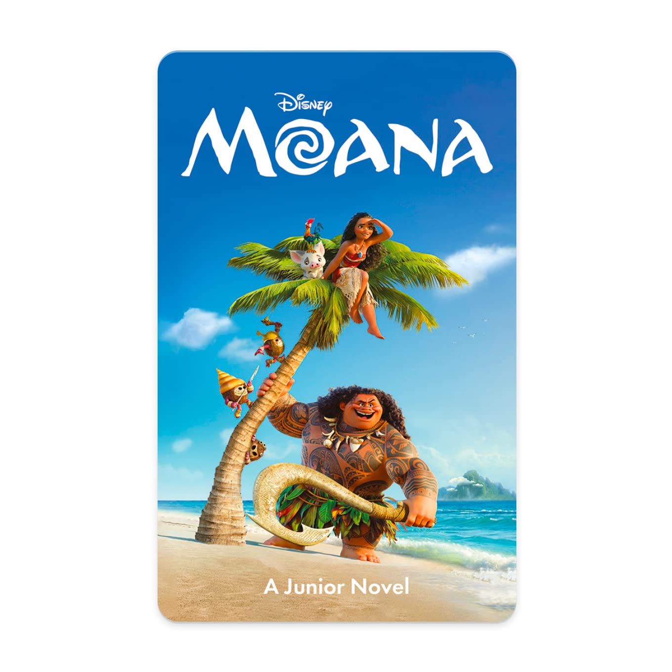 Yoto Disney Junior Novels: Moana – Kids Audiobook Card for Use with Yoto Player & Mini All-in-1 Audio Player, Educational & Screen-Free Listening with Fun Stories for Playtime, Bedtime & Travel