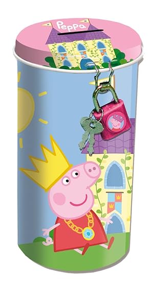 Peppa Pig Pig Money Box With Lock Amazon Co Uk Toys Games - 