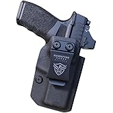 Springfield Hellcat PRO Holster – Optics Cut IWB Kydex Holster Percision fit for Hellcat Pro – Adjustable Retention & Cant – Audible “Click” When Reholstered – Inside Waistband Concealed Carry