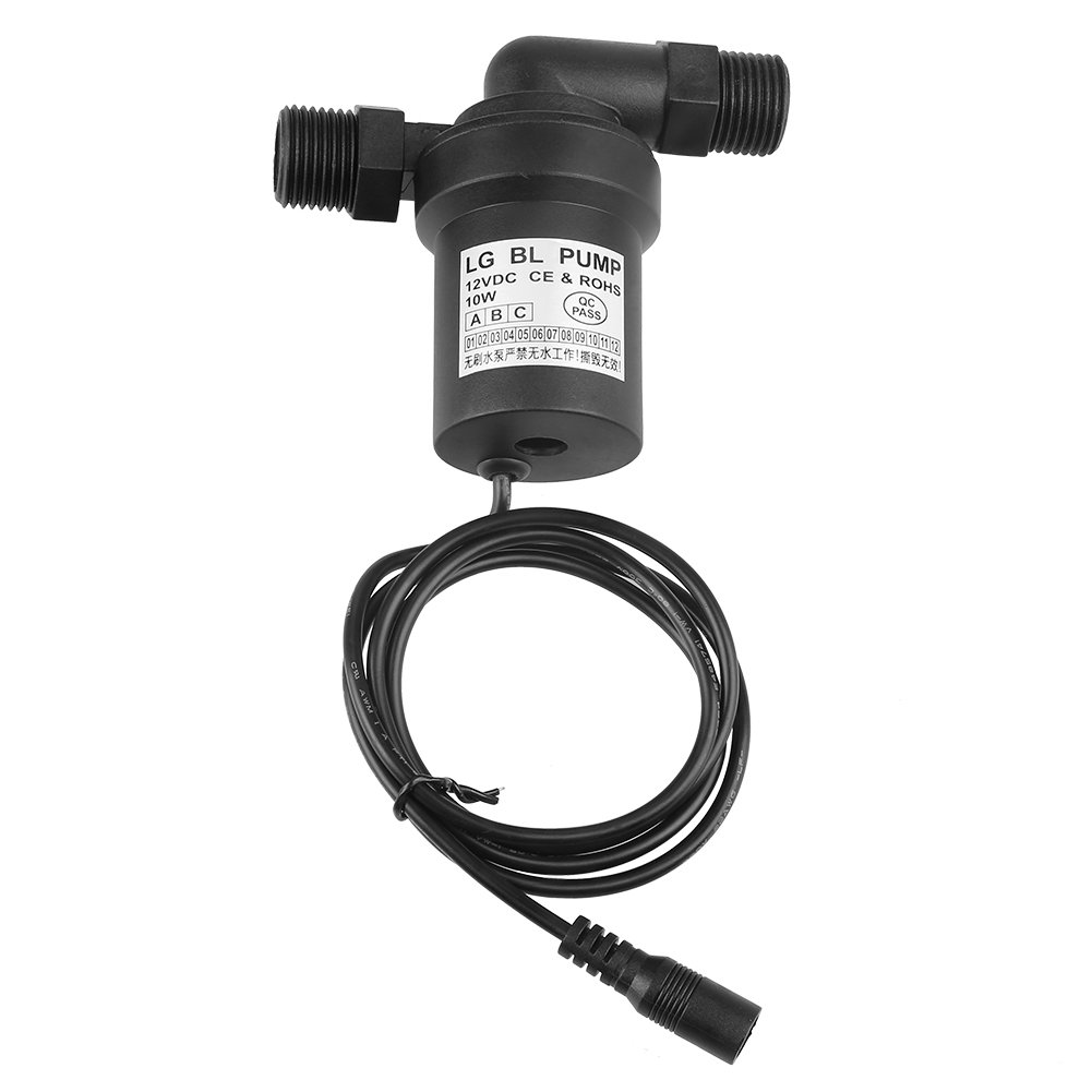 DC Brushless Pump, 12V Hot Circulation 10W 8L/min Circulating High Temperature for Industry, Agriculture, Pressurization