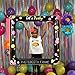 BESTOYARD Inflatable Frame Photo Booth Props Party Selfie Picture Frame for Birthday Wedding Bridal Shower Baby Shower Christmas Party