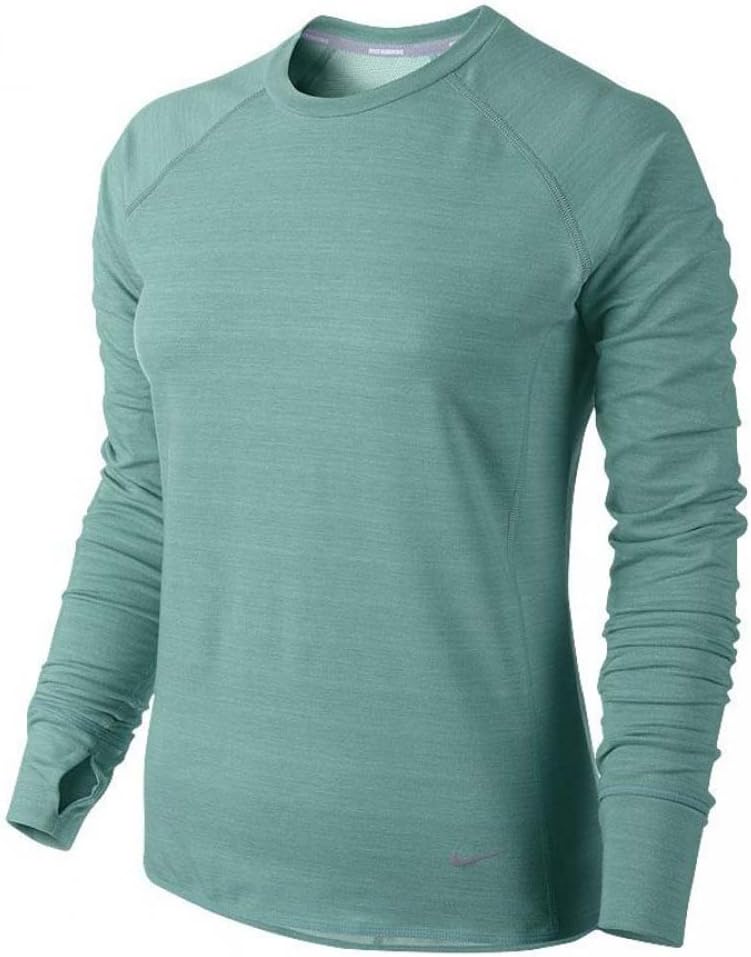 Nike Women's DriFit Sprint Crew Running ShirtMint Green